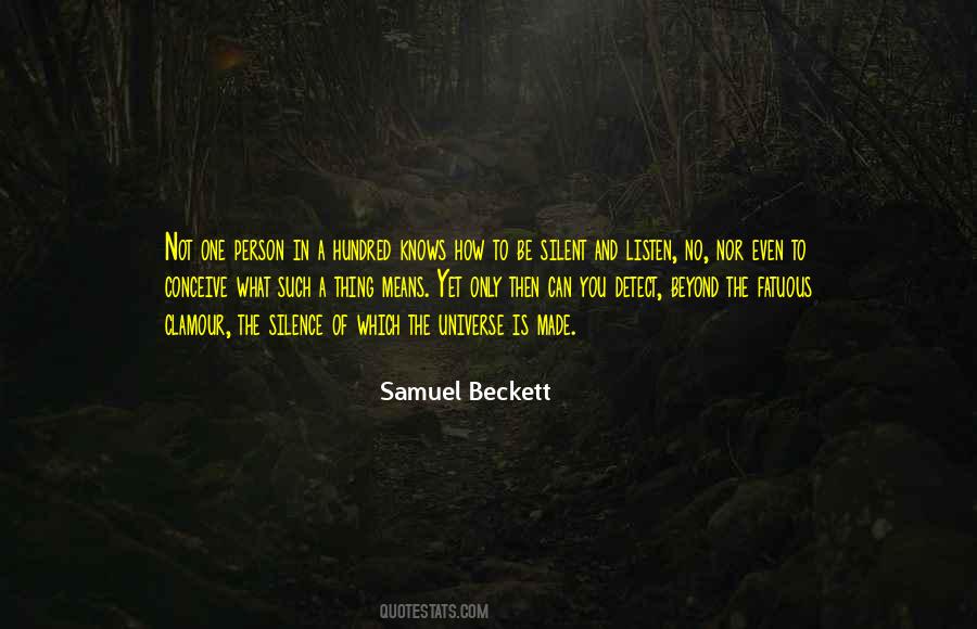Silence Means Quotes #1016299