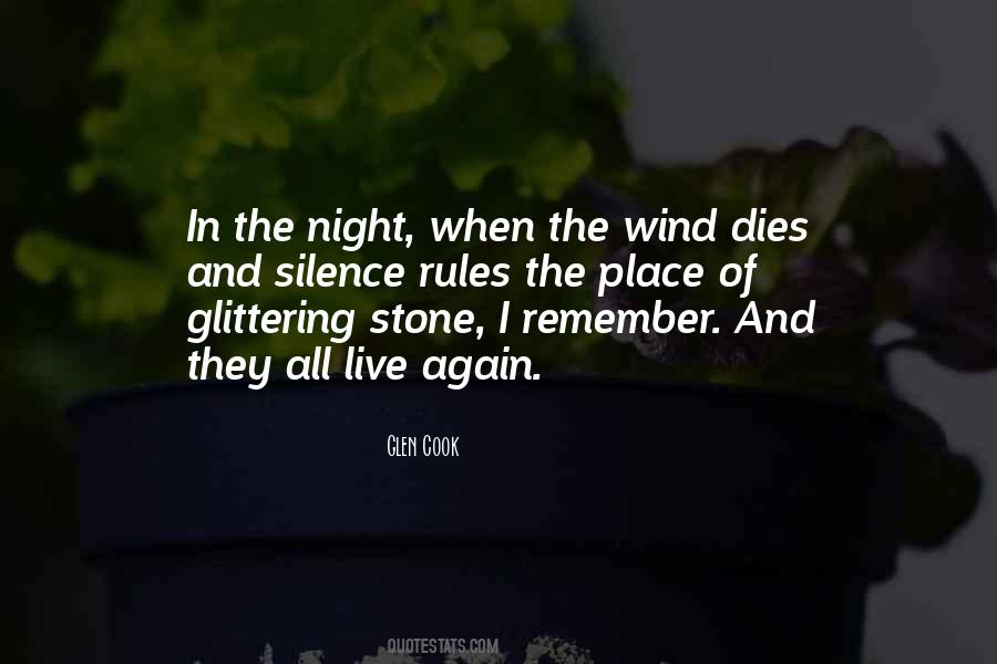 Silence Of The Night Quotes #1445252