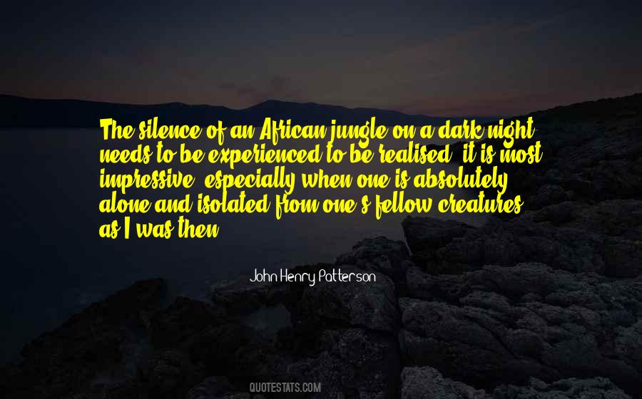 Silence Of The Night Quotes #1776913