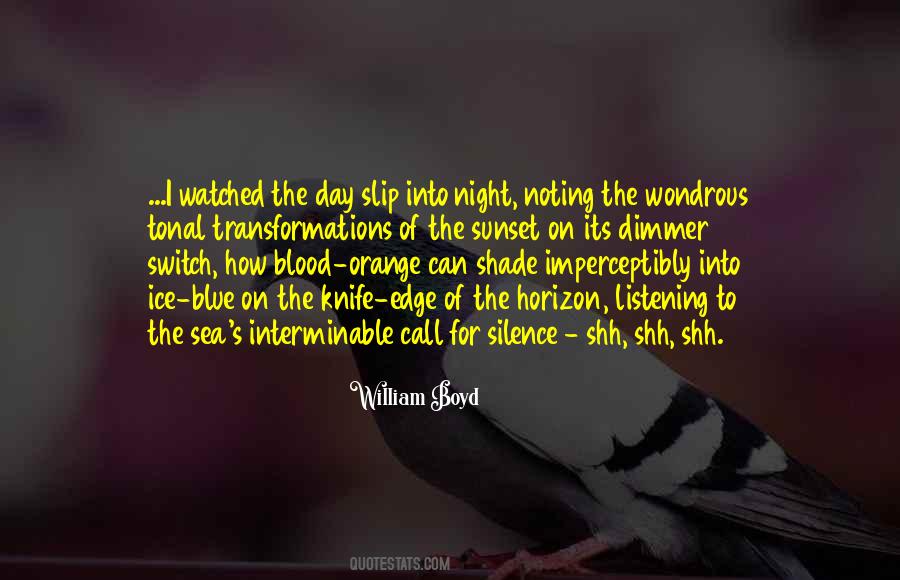 Silence Of The Night Quotes #32817