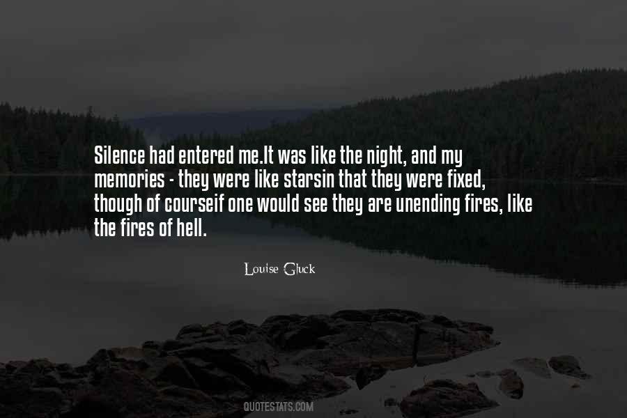 Silence Of The Night Quotes #77642