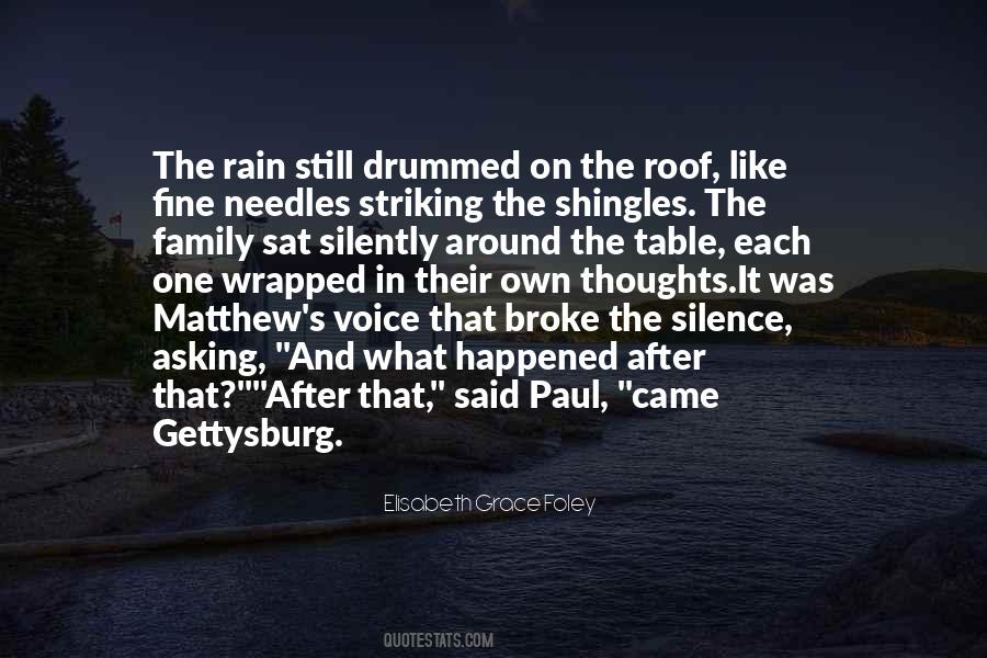 Silence Thoughts Quotes #1189589