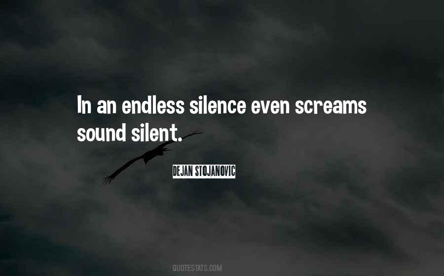 Silence Thoughts Quotes #531751
