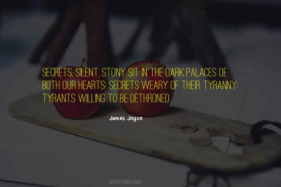 Silence Tyranny Quotes #710171