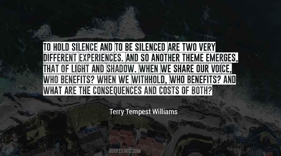 Silenced Voice Quotes #219512