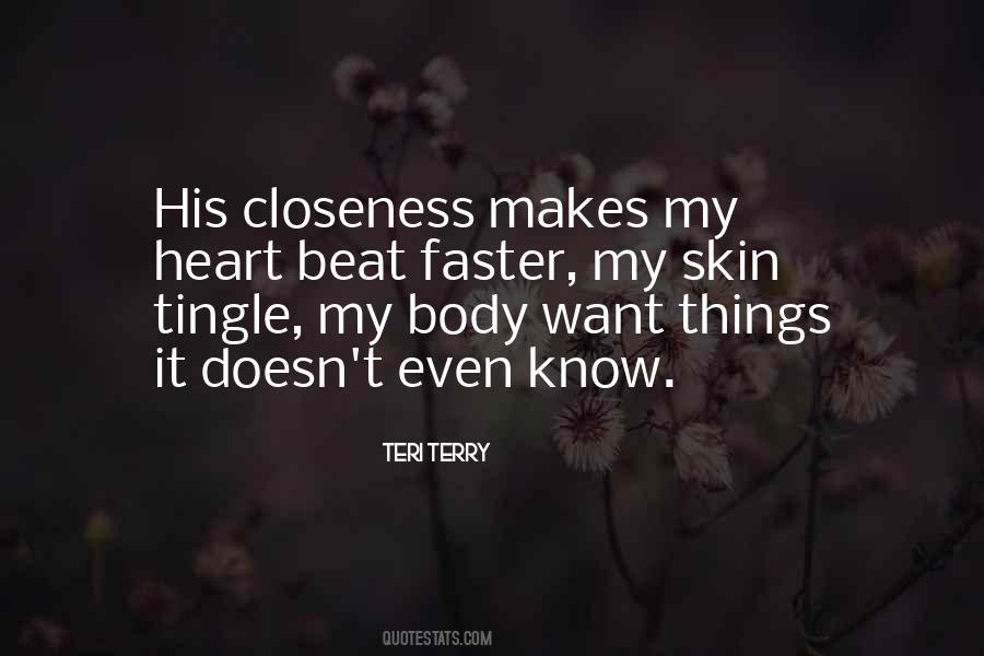 Quotes About A Lovers Touch #344330