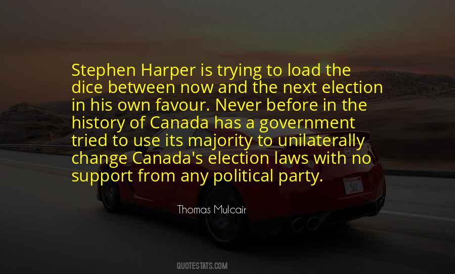 Quotes About Thomas Mulcair #1101455