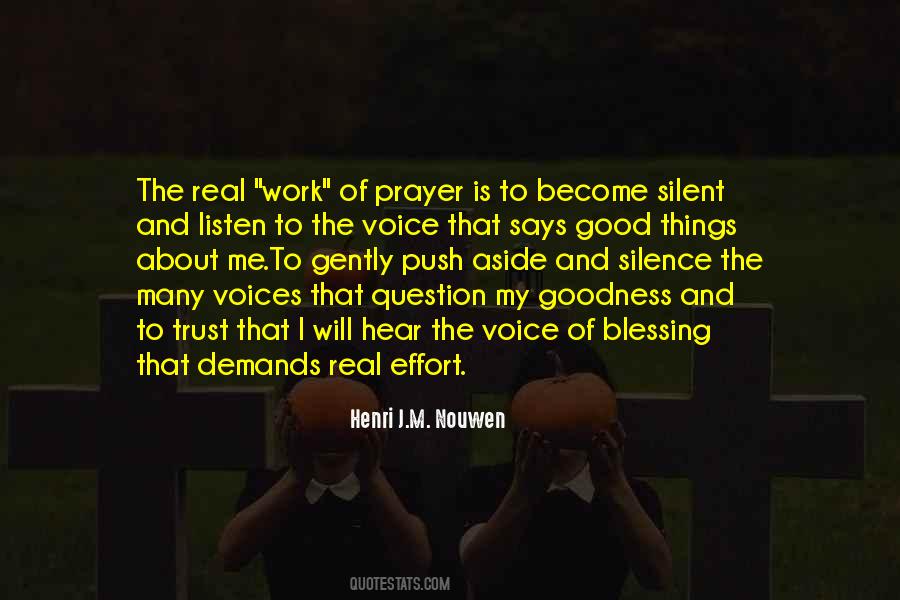 Silent Listen Quotes #1204499