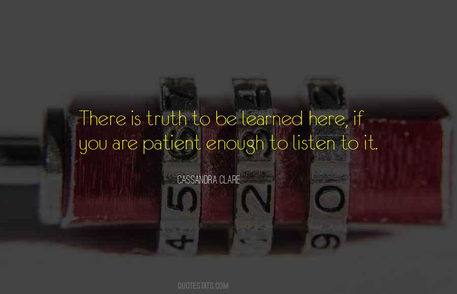 Silent Listen Quotes #1797843