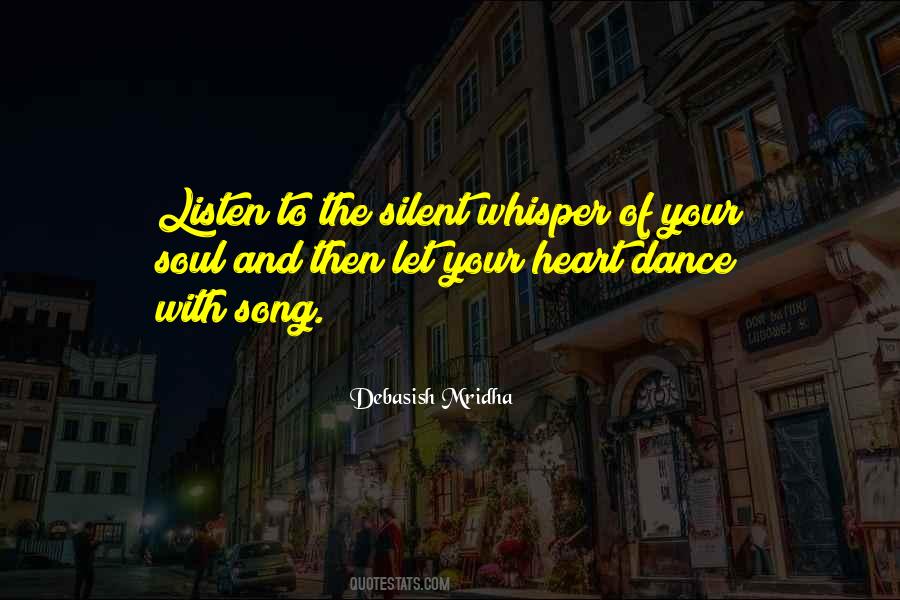 Silent Listen Quotes #1863369