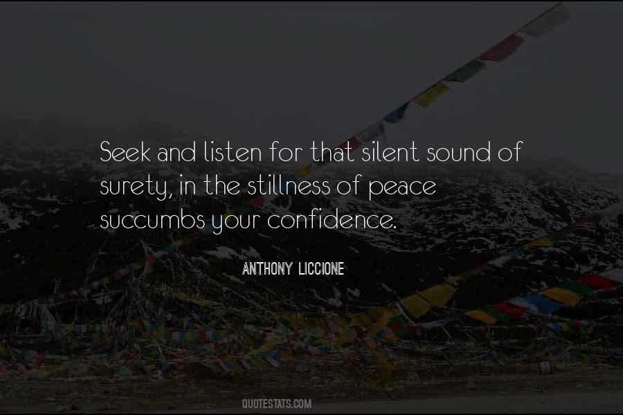 Silent Listen Quotes #769810