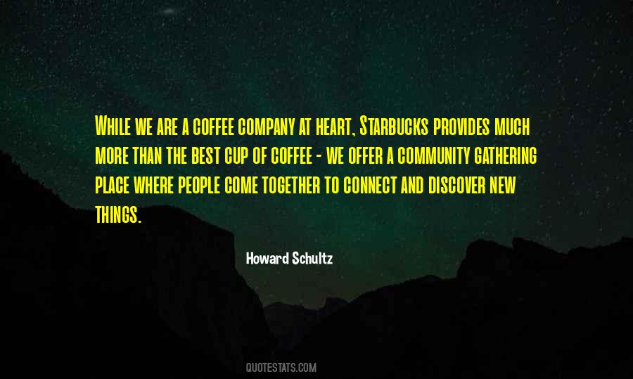 Quotes About Howard Schultz #172670