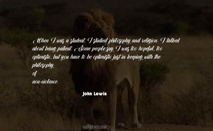 Quotes About John Lewis #1126391