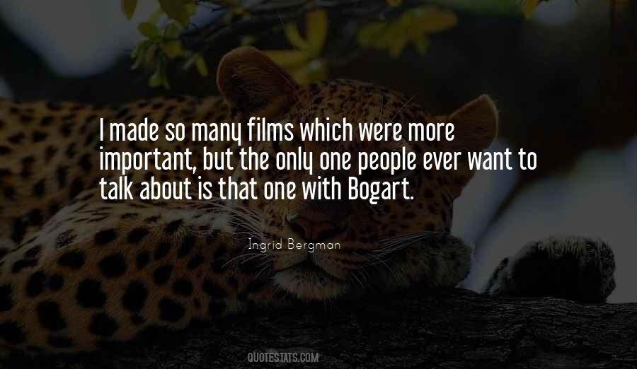 Quotes About Ingrid Bergman #1189639