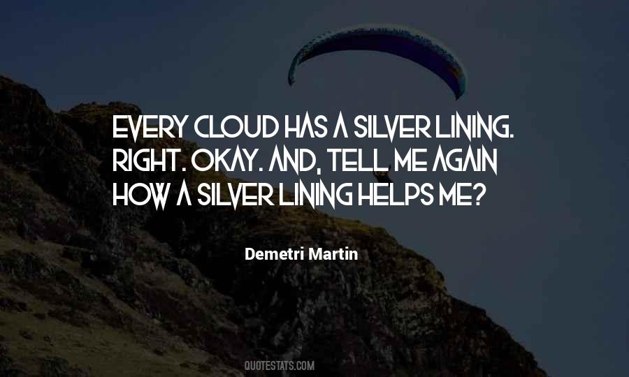 Silver Lining Life Quotes #275251