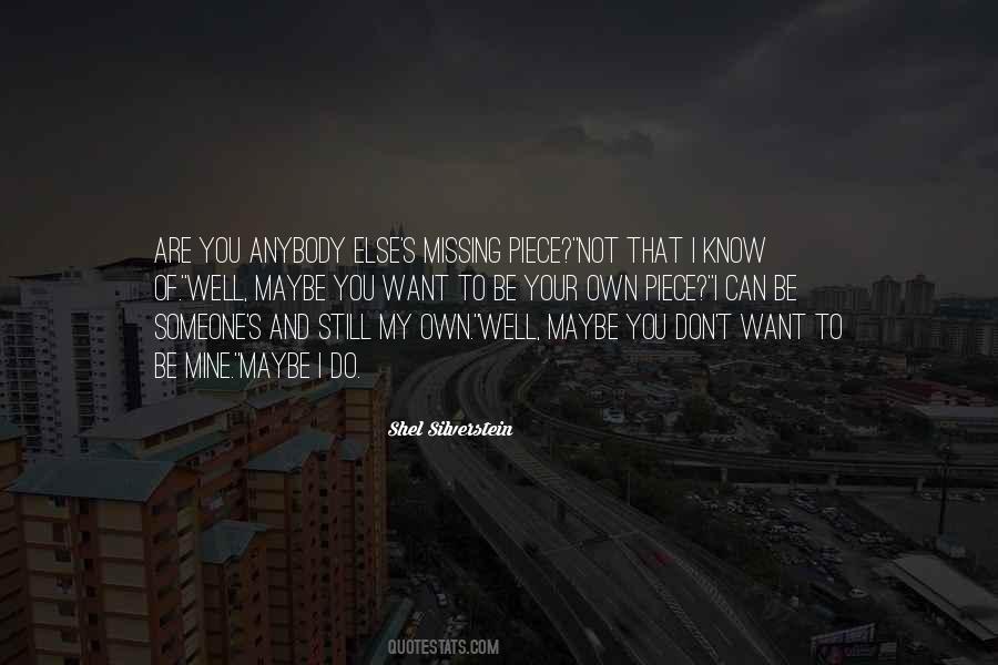 Silverstein Quotes #1262440