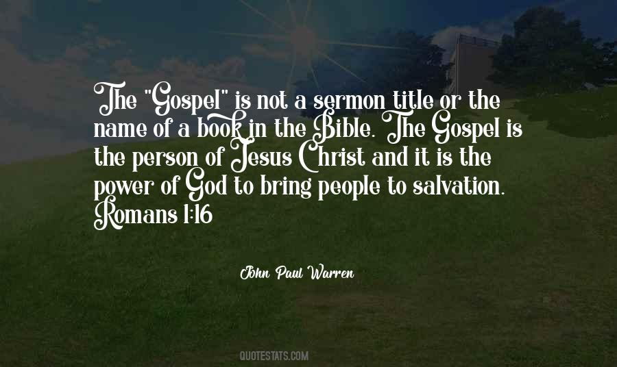 Quotes About Bible Gospel #1740891