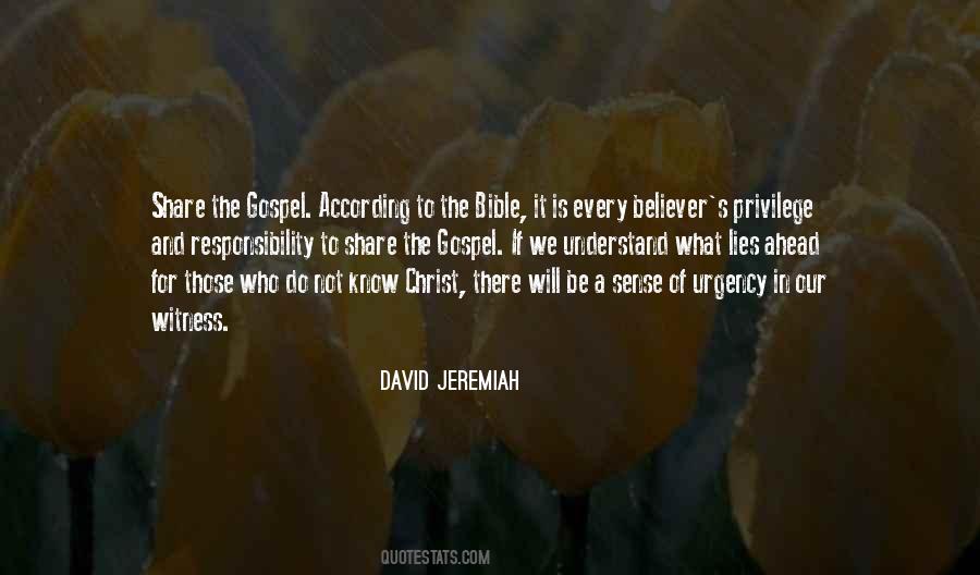 Quotes About Bible Gospel #720183