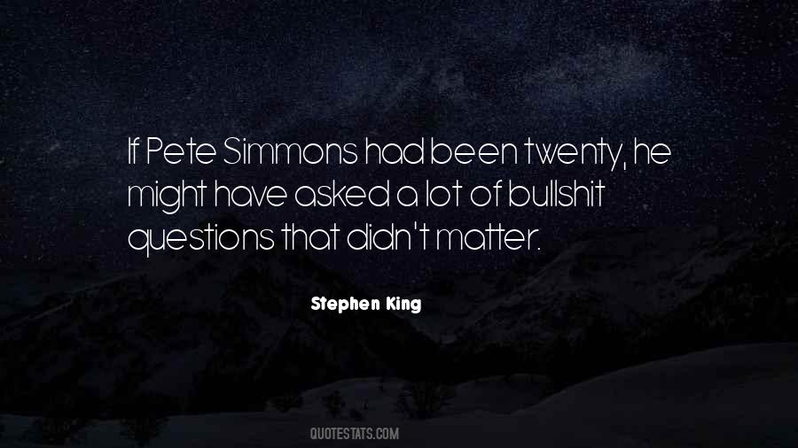 Simmons Quotes #5106