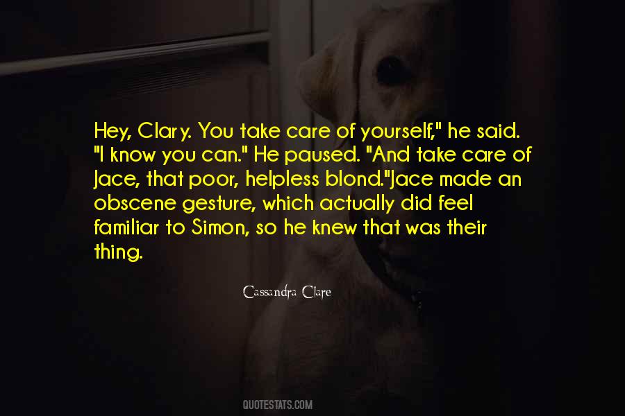 Simon Clary Quotes #516039