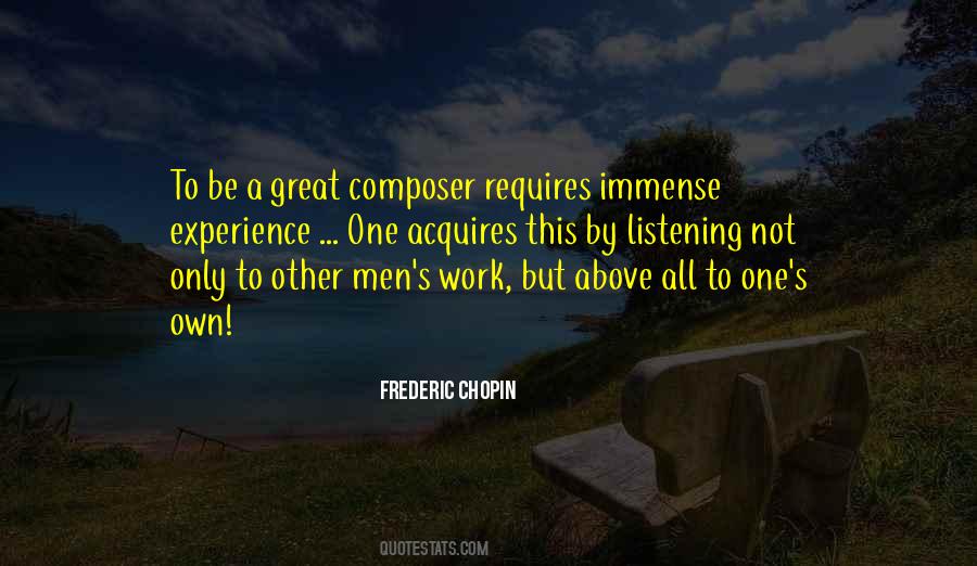 Quotes About Frederic Chopin #199440