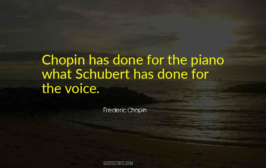 Quotes About Frederic Chopin #865598