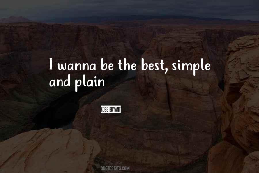 Simple Being Quotes #156277