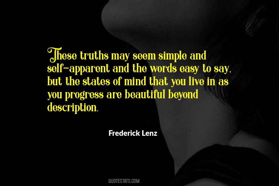 Simple But Beautiful Quotes #7972