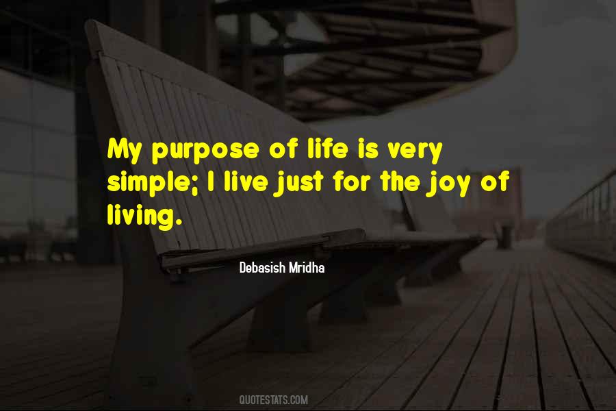 Simple Joy Life Quotes #397576