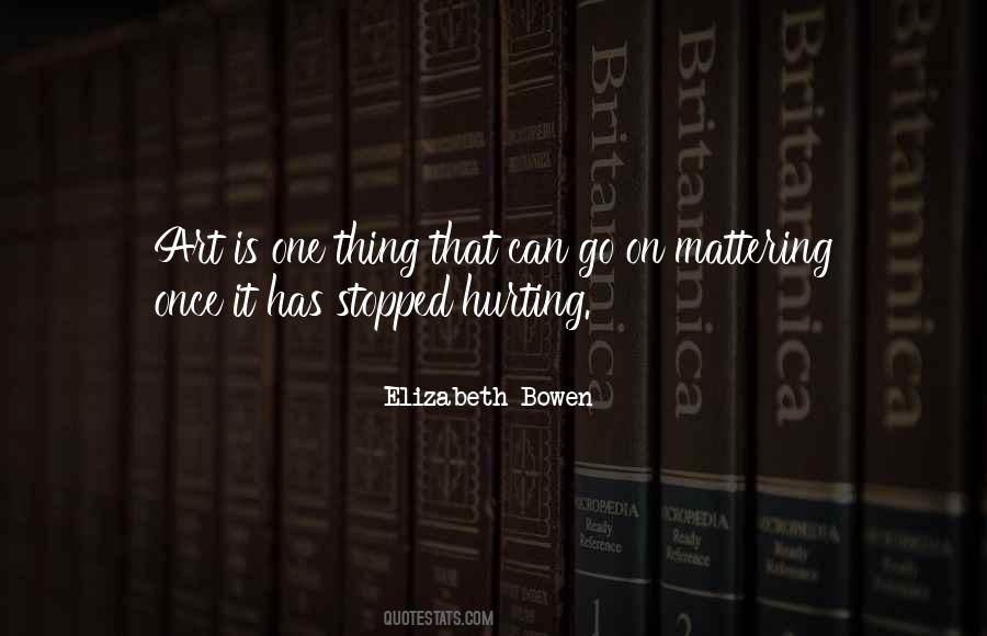 Quotes About Elizabeth Bowen #104999