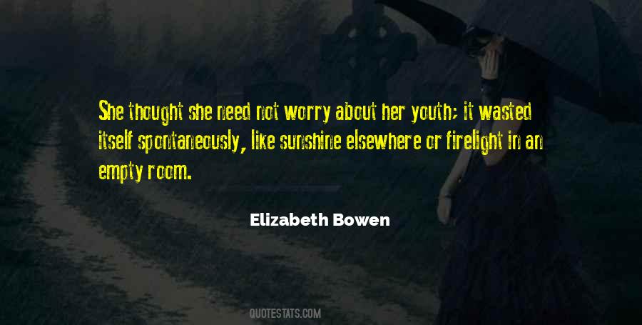 Quotes About Elizabeth Bowen #171880