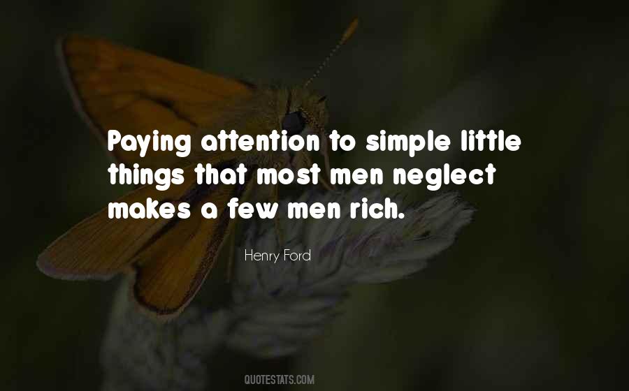 Simple Little Things Quotes #1609343
