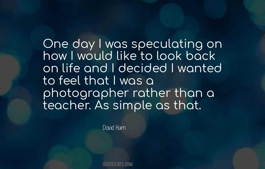 Simple Look Quotes #346909