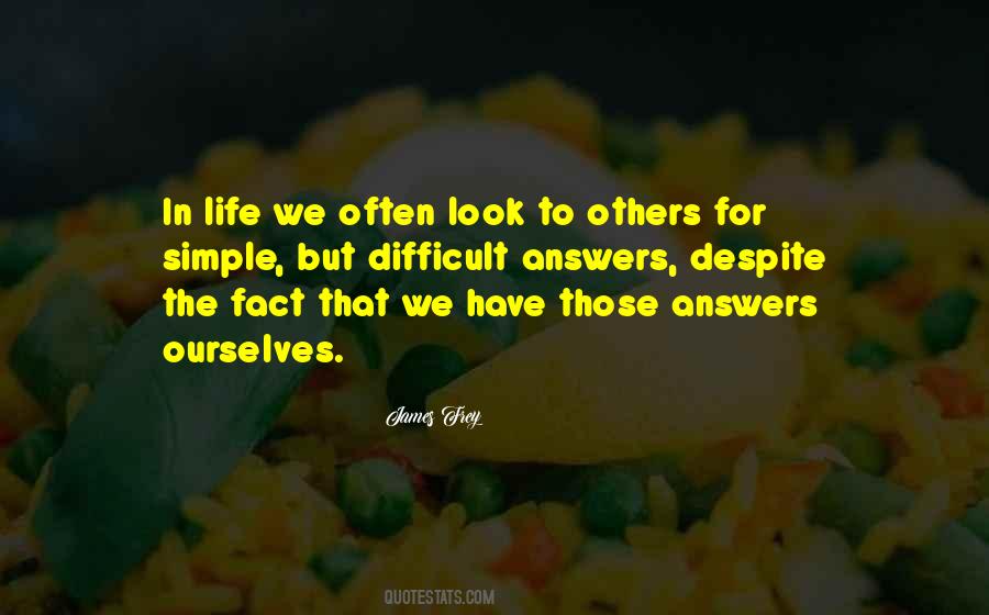 Simple Look Quotes #828662