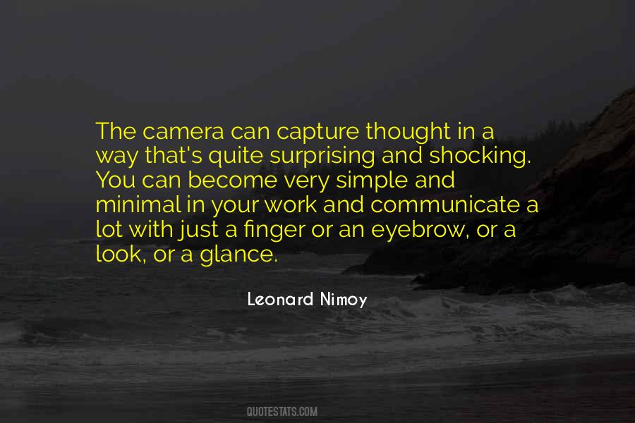 Simple Look Quotes #97768