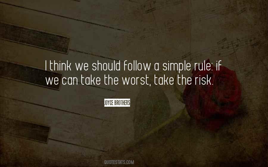 Simple Risk Quotes #1321168