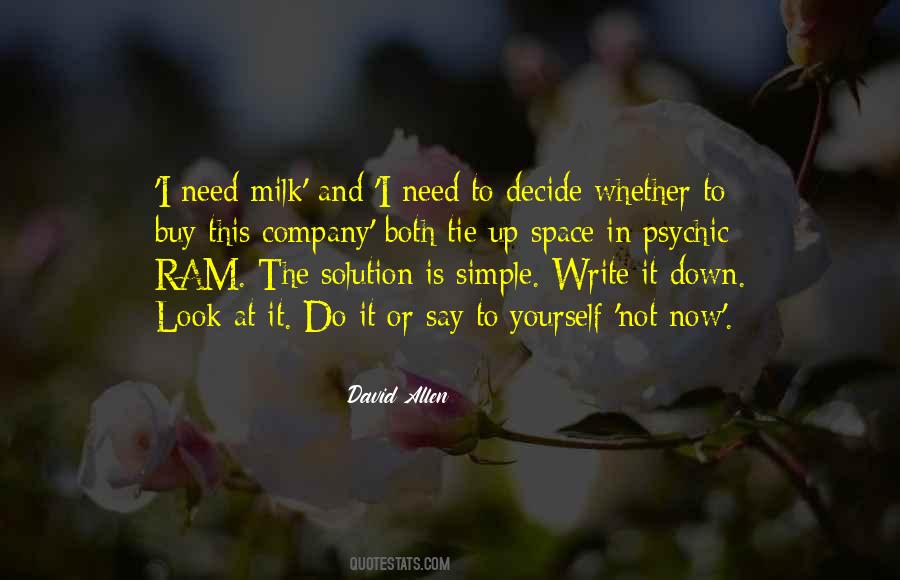 Simple Solution Quotes #881158