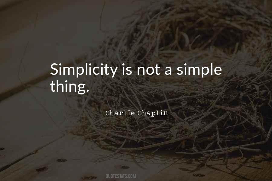 Simple Thing Quotes #140243