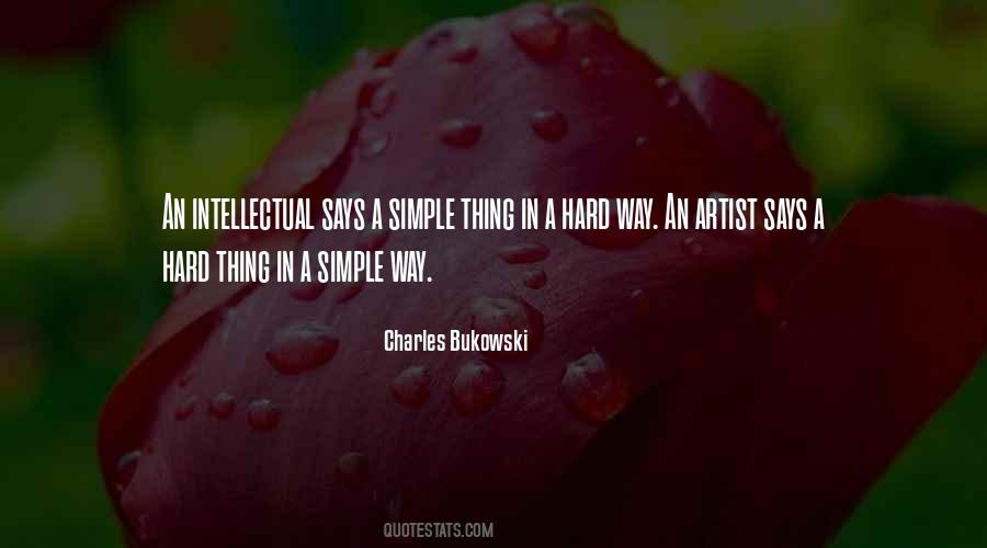 Simple Thing Quotes #685351