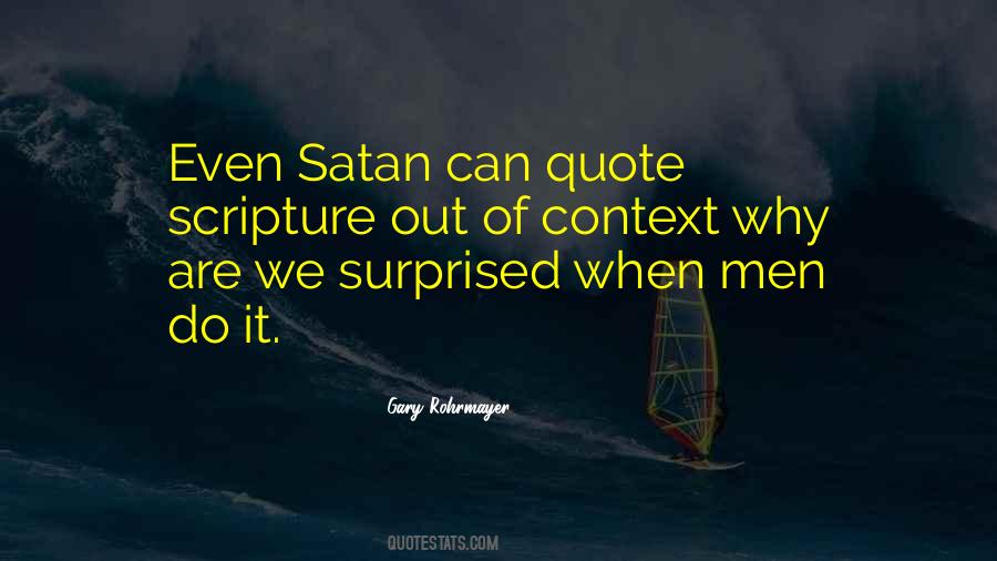 Quotes About Satan #1763172