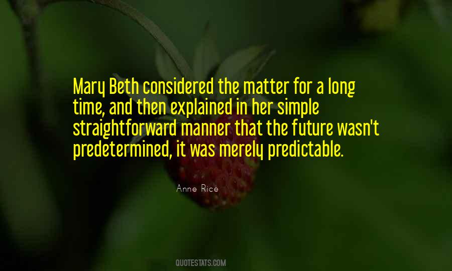 Simple Things That Matter Quotes #105281