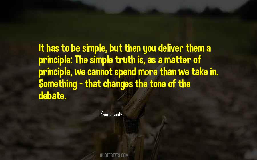 Simple Things That Matter Quotes #123493
