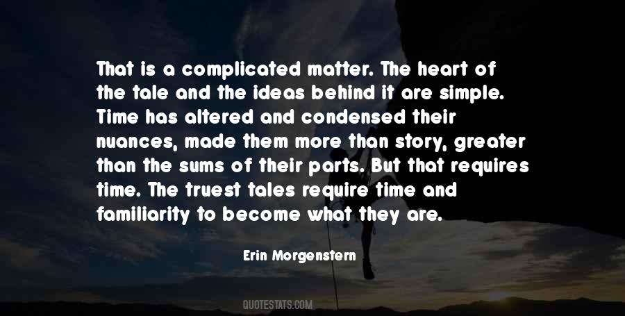 Simple Things That Matter Quotes #327560