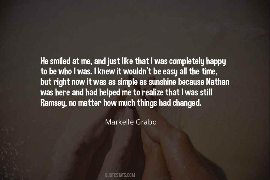 Simple Things That Matter Quotes #677490