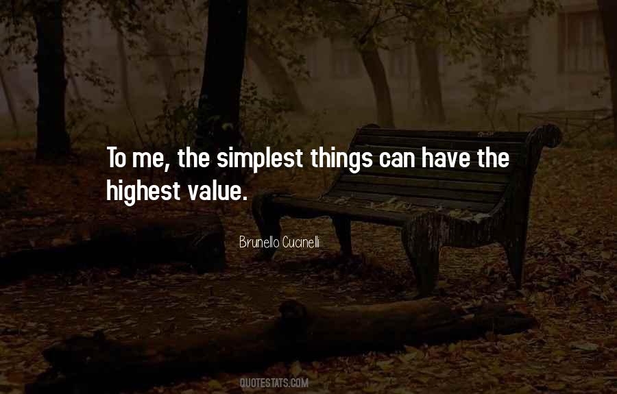 Simplest Things Quotes #156440