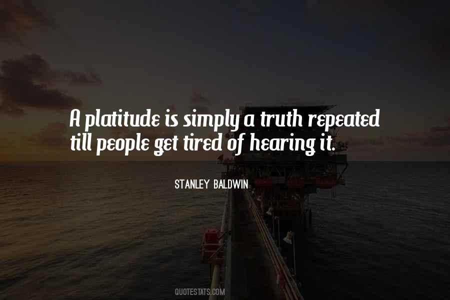 Simply Tired Of Quotes #1381920