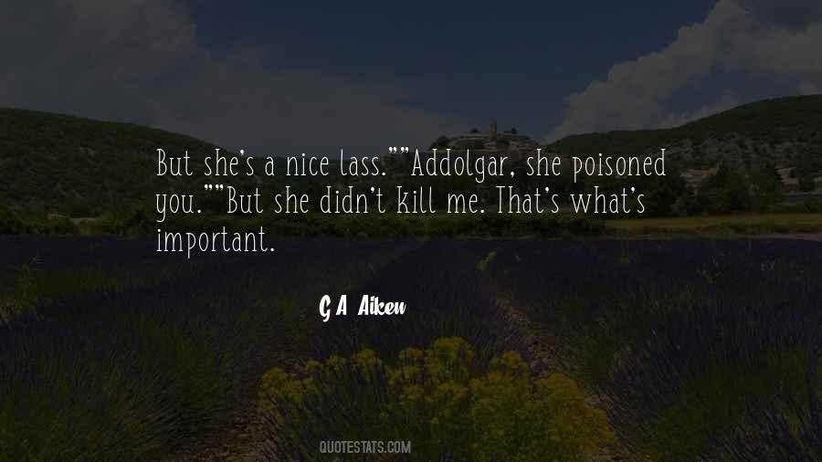 Quotes About Addolgar #958685