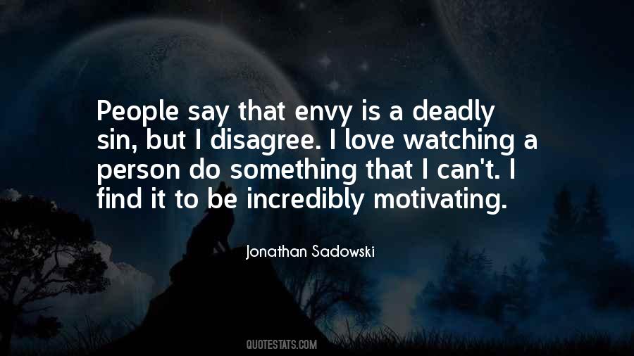 Sin Of Envy Quotes #1351084