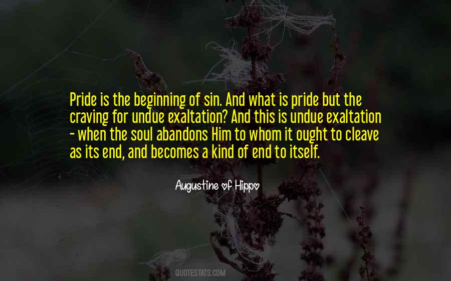Sin Of Pride Quotes #1452227