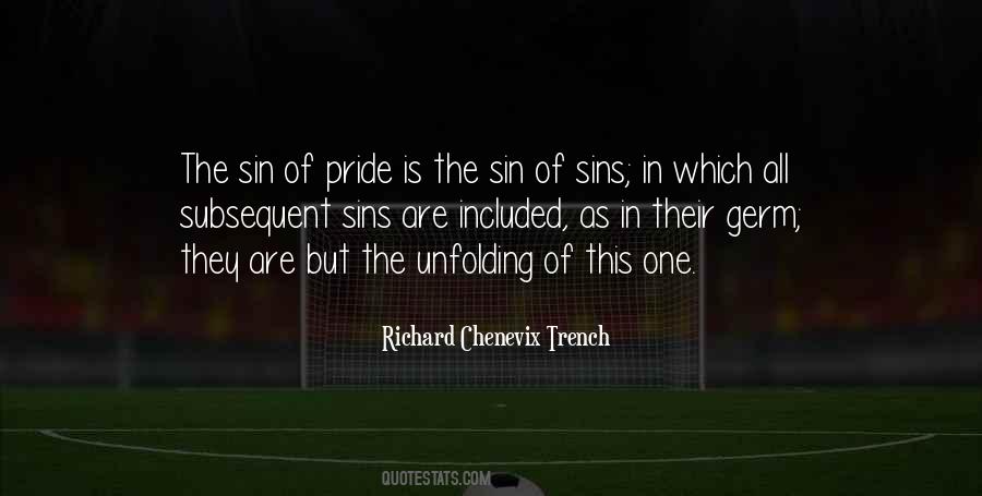 Sin Of Pride Quotes #27560